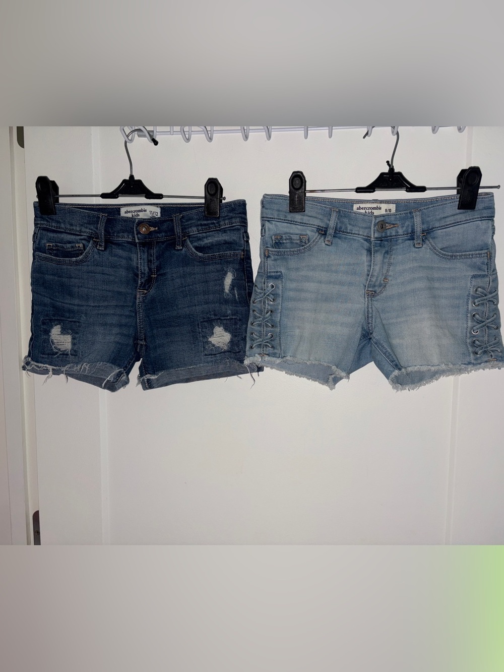 abercrombie kids midi short bundle girls sz 9/10 11/12 NWOT EUC